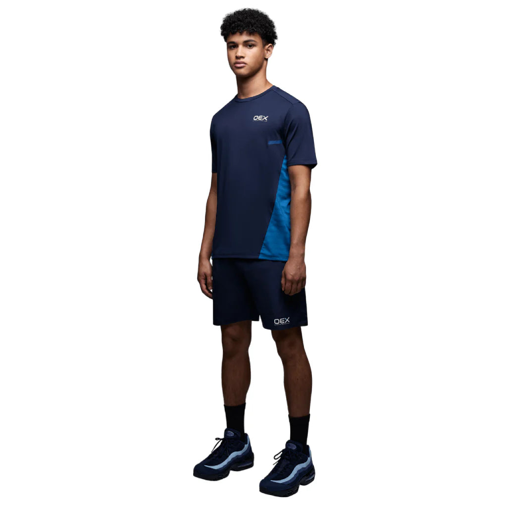 OEX Flash 2.0 Navy T Shirt