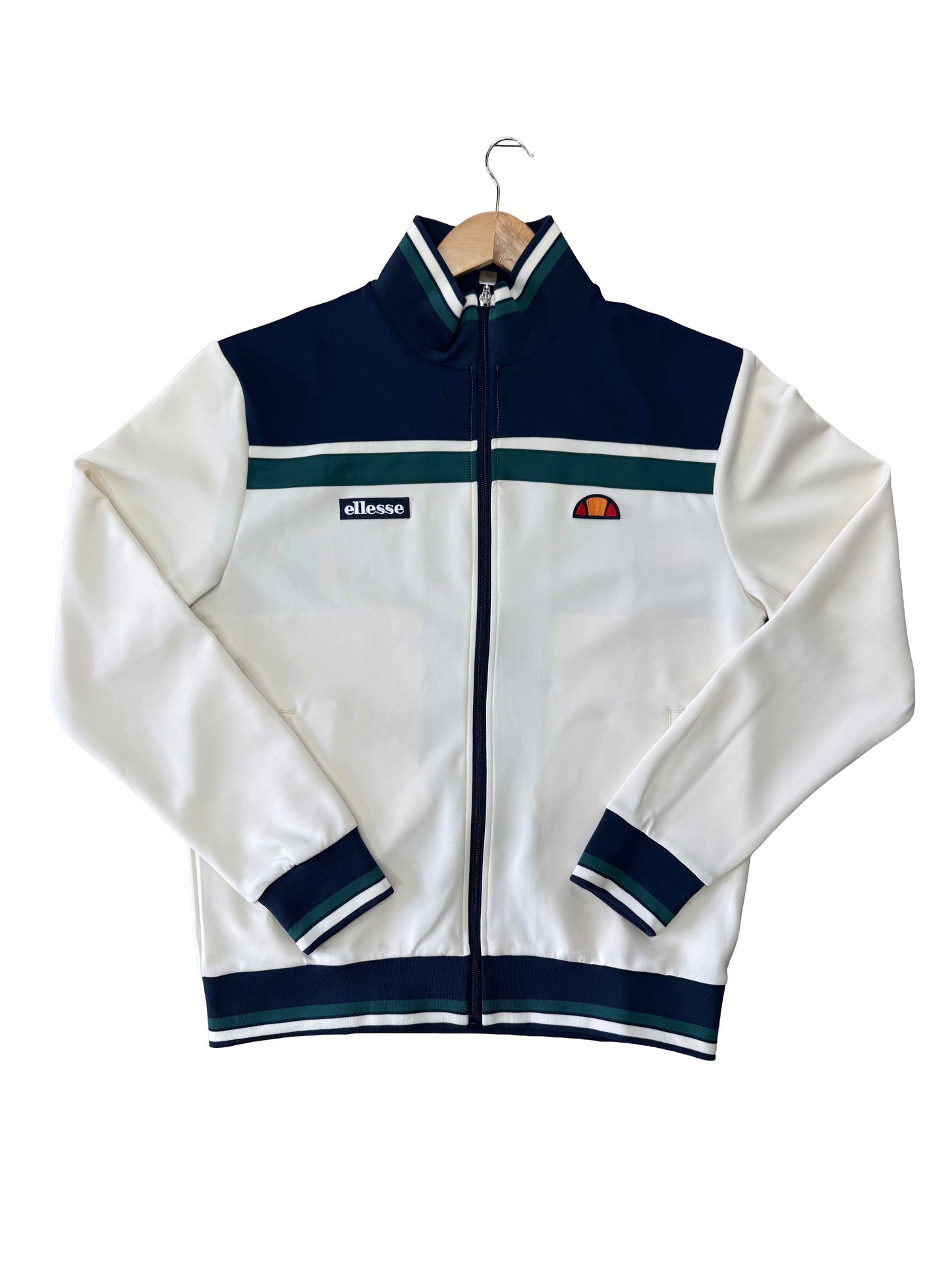 Ellesse Vignola Track Top Ecru / Navy