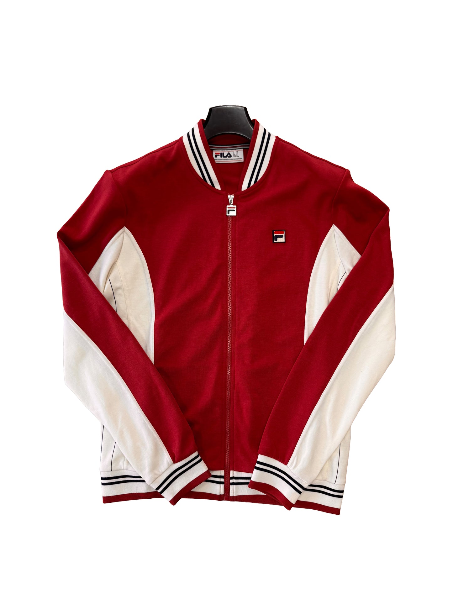 Fila Settanta Baseball Track Jacket Garnet / Gardenia / Fila Navy