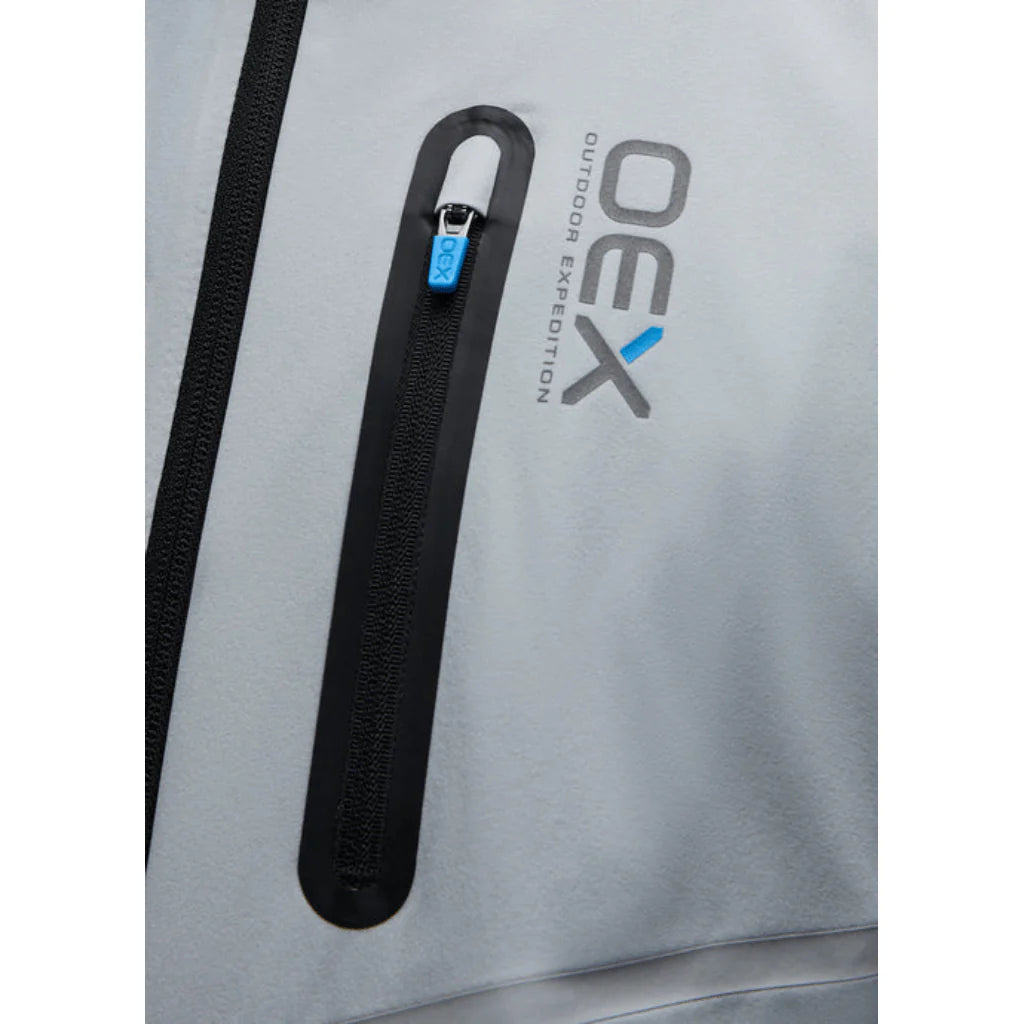 OEX Aspect Track Top White/Grey