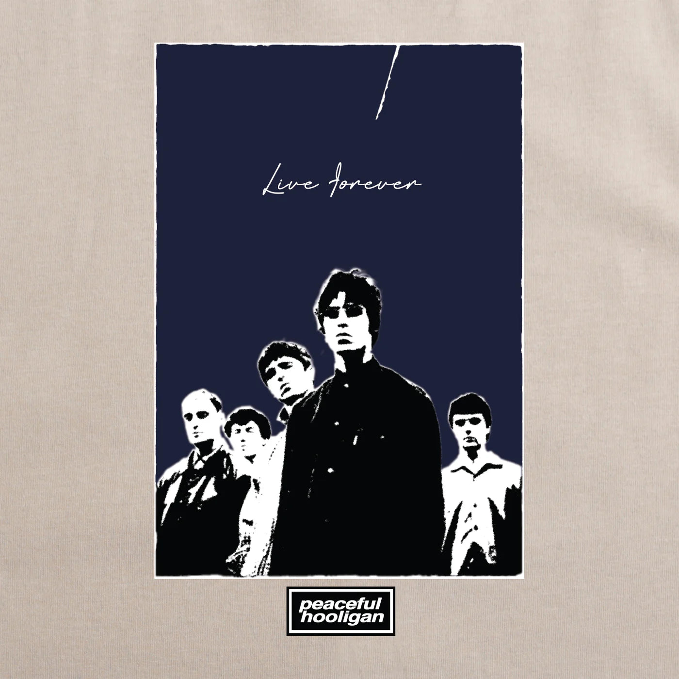 Live Forever T Shirt Stone