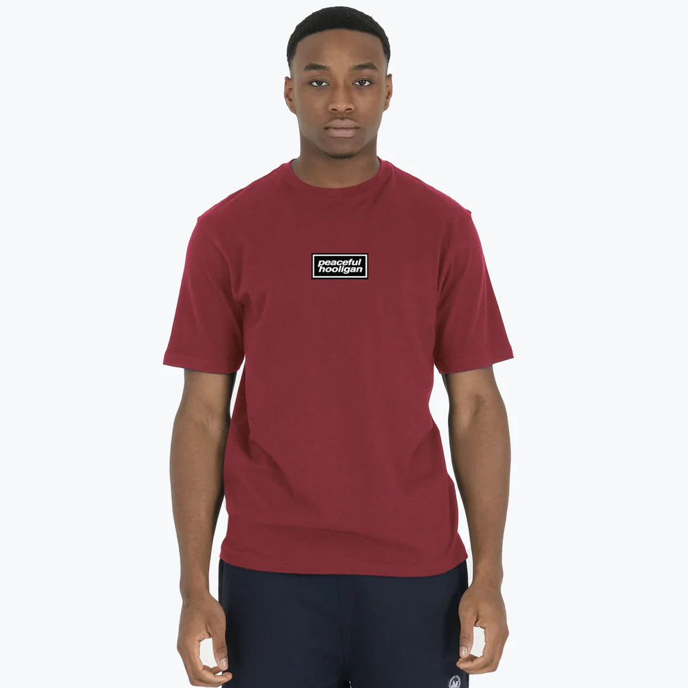 Microbox T Shirt Dark Red