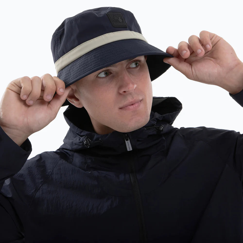 Navy Sonic Bucket Hat