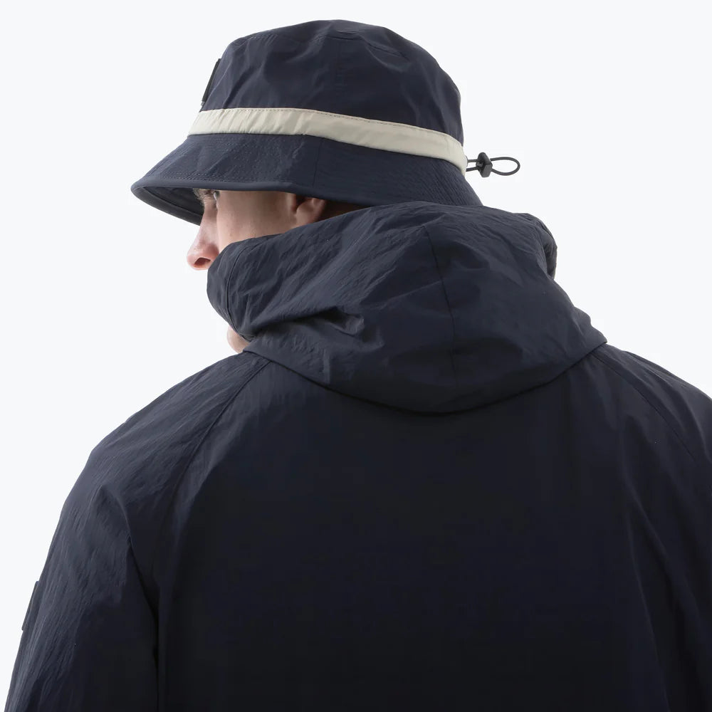Navy Sonic Bucket Hat
