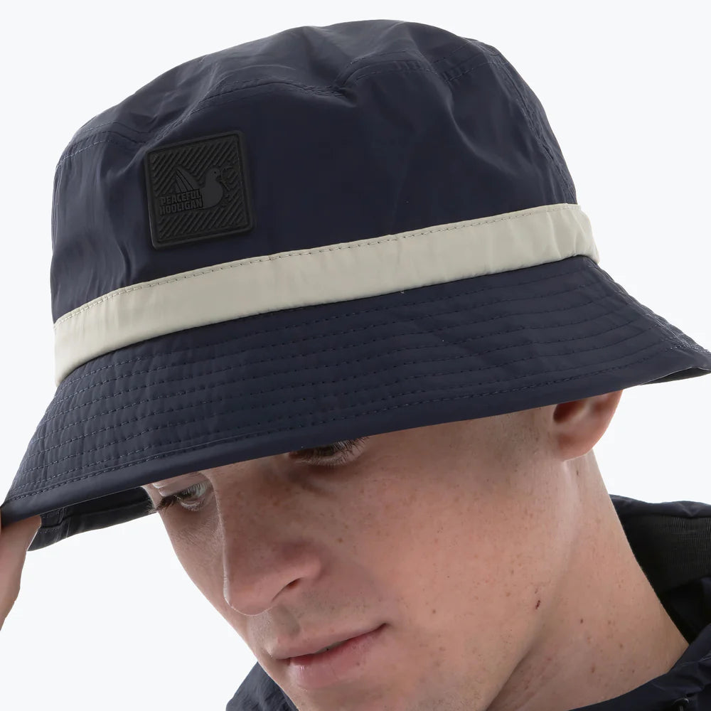 Navy Sonic Bucket Hat