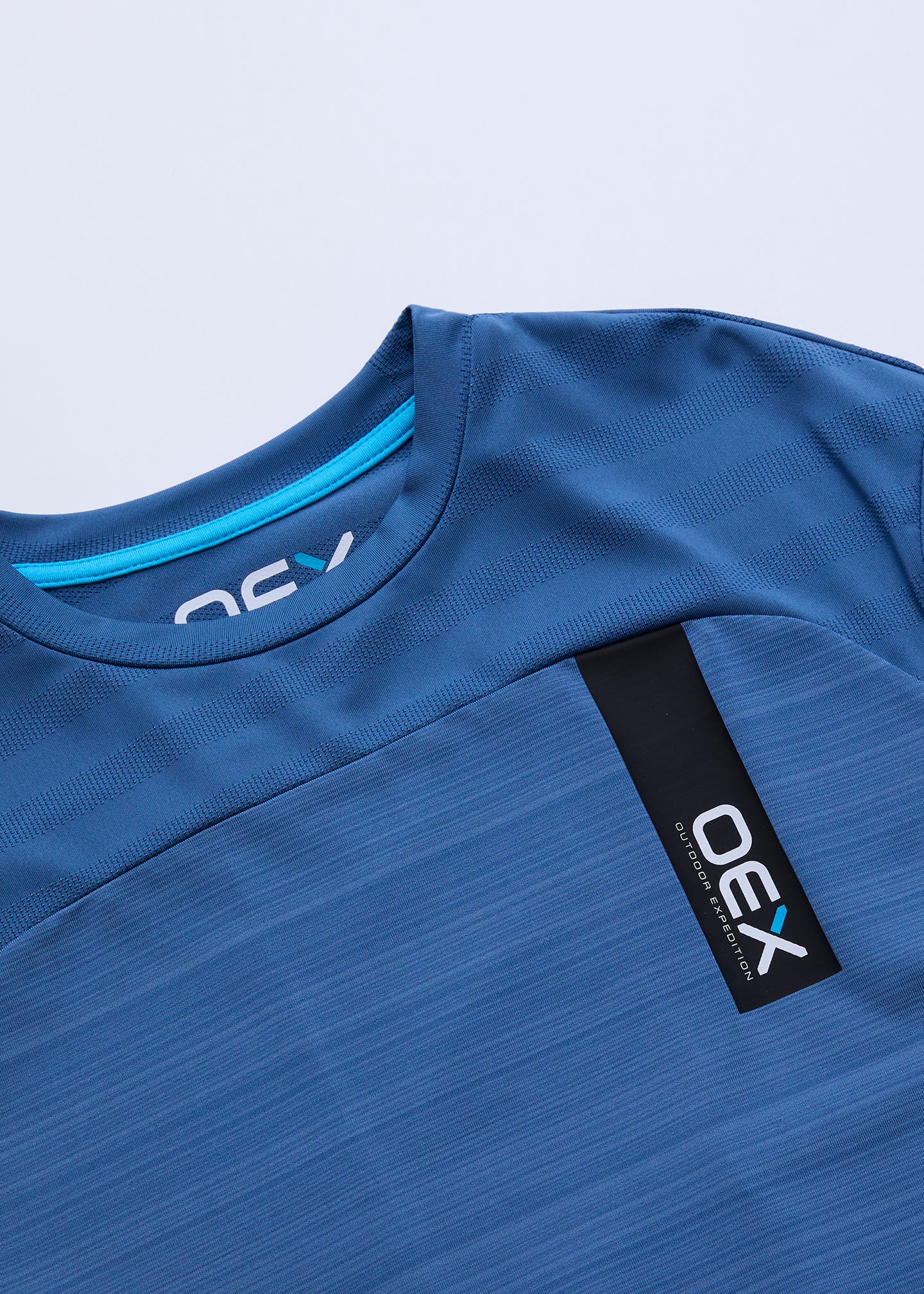 OEX Piton T-Shirt Soft Blue