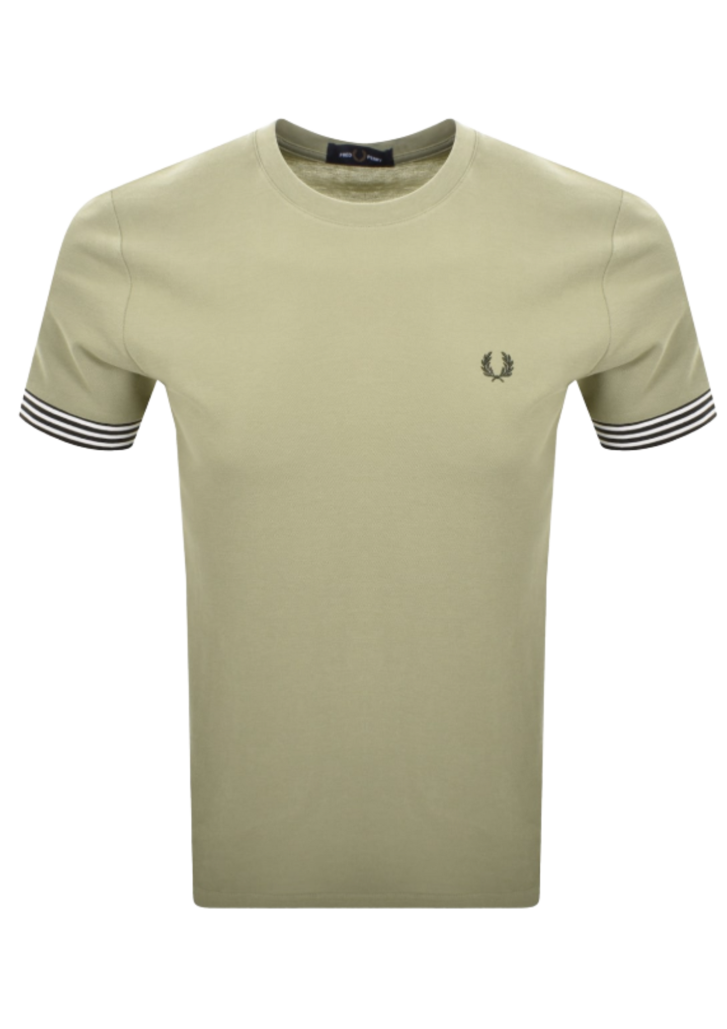 Fred Perry Olive T Shirt