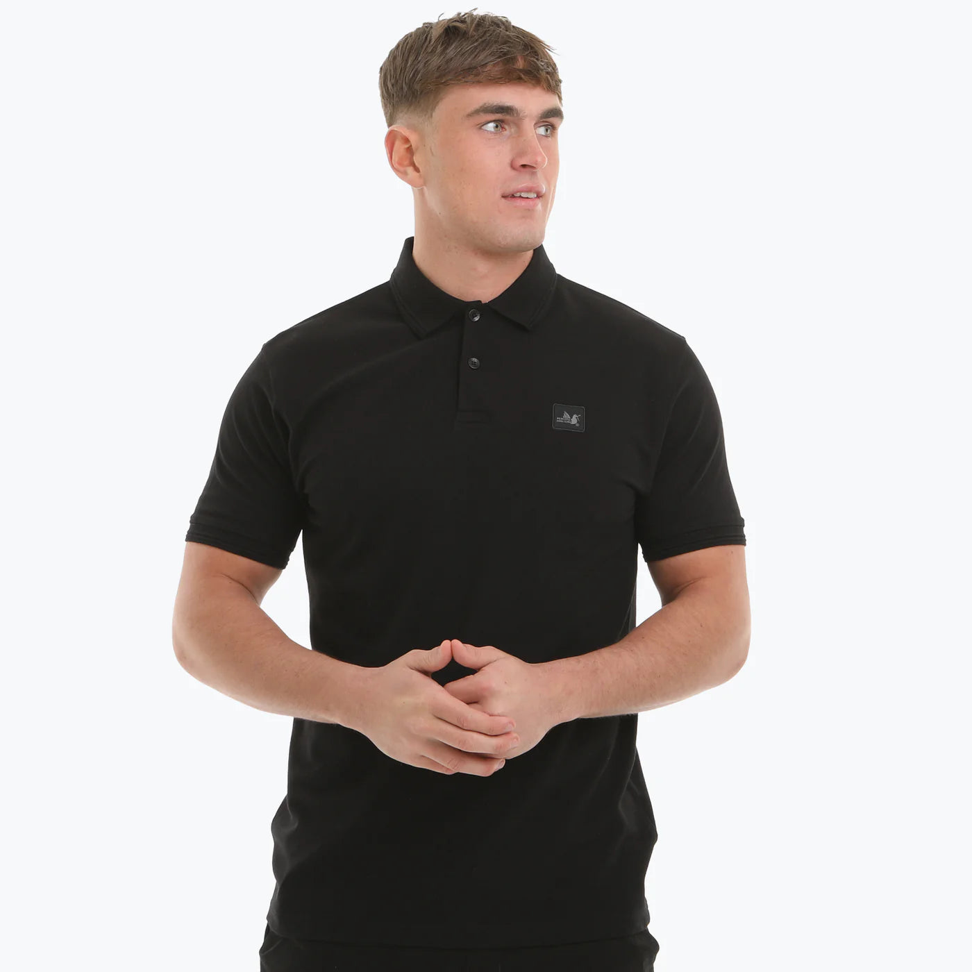 Peaceful Hooligan Grind Polo Black