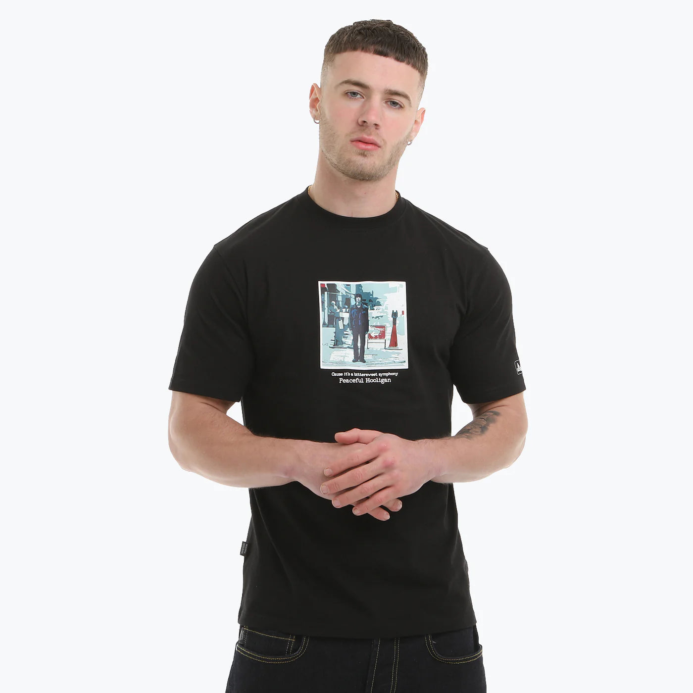 Peaceful Hooligan Symphony T-Shirt Black
