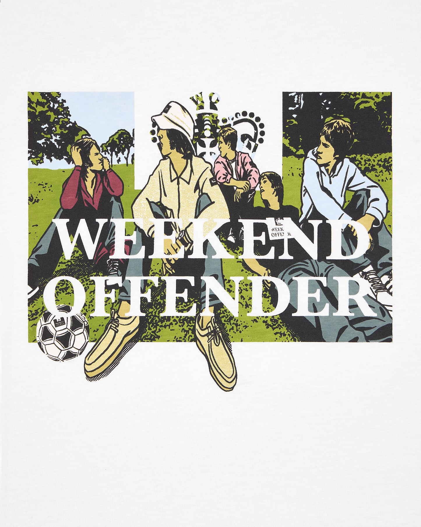 Weekend Offender Hymns White T Shirt