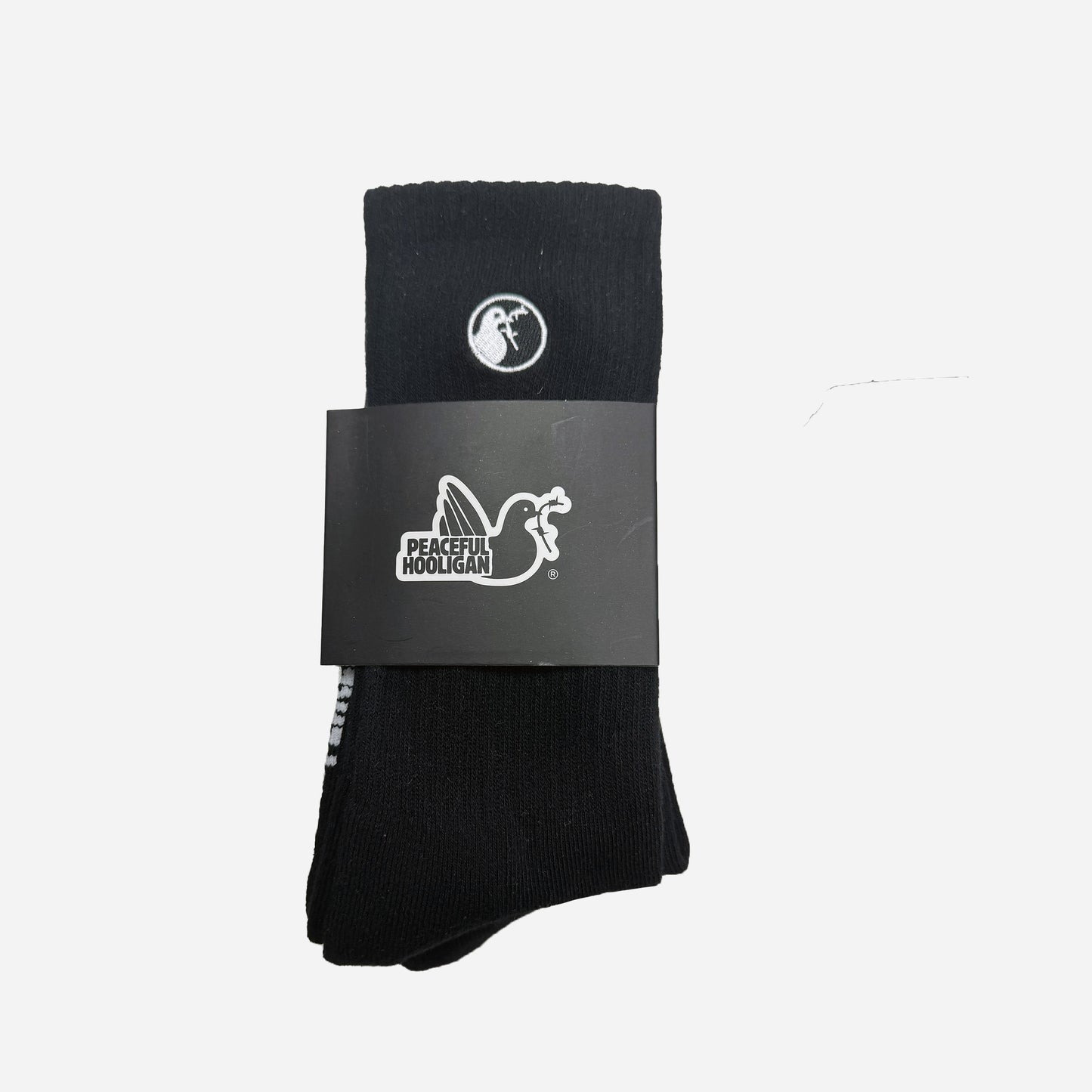 Peaceful Hooligan Dove Socks Black