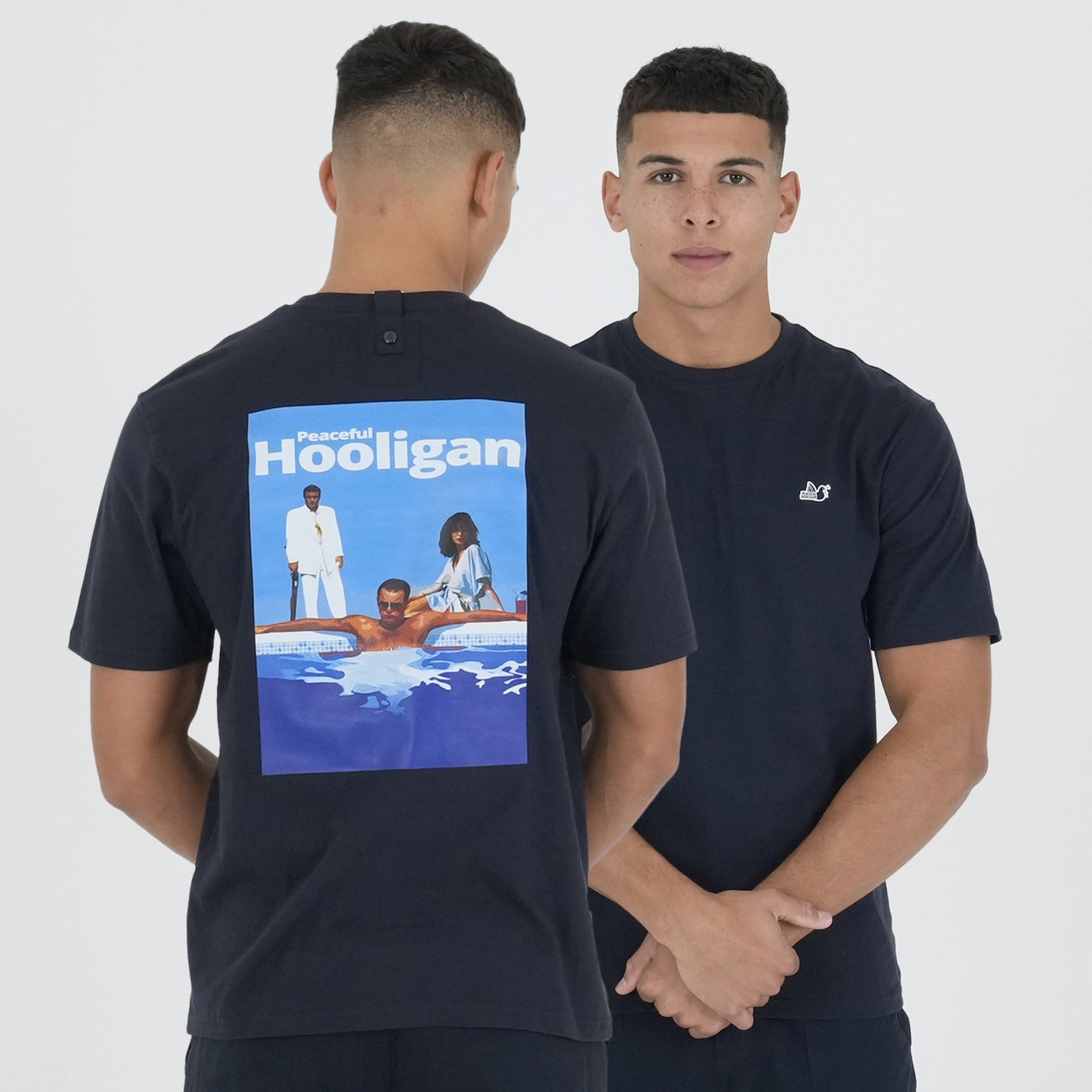 Peaceful Hooligan The Business T-Shirt Navy