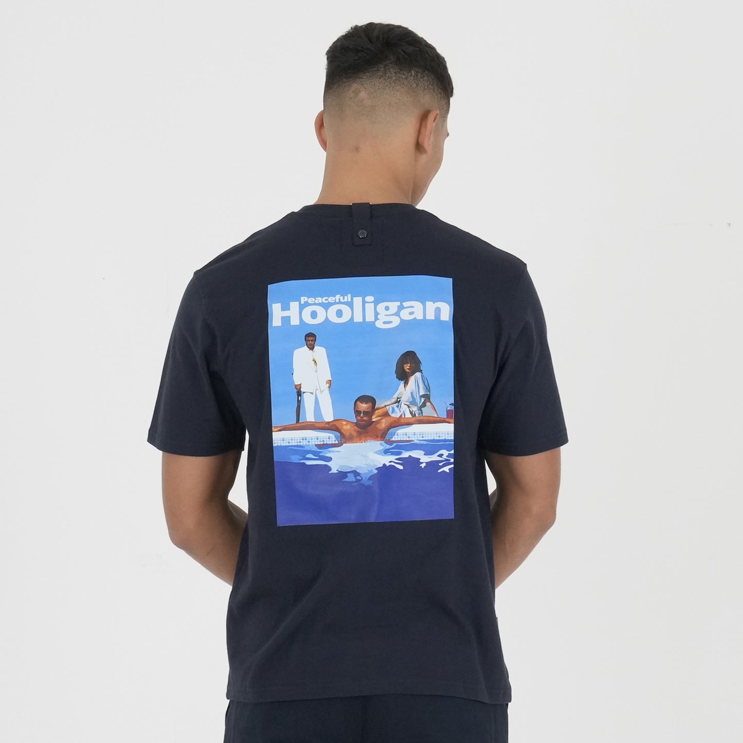 Peaceful Hooligan The Business T-Shirt Navy