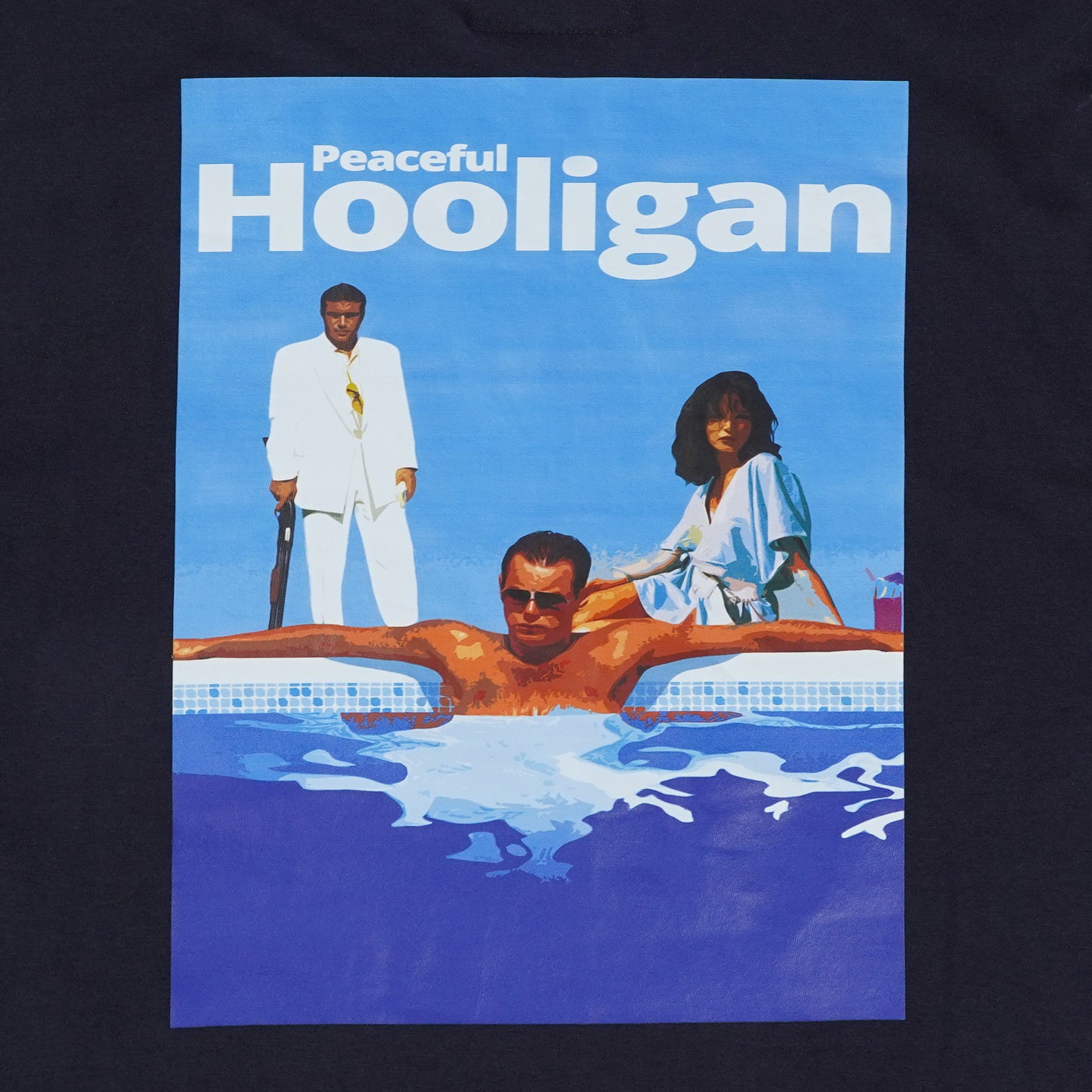 Peaceful Hooligan The Business T-Shirt Navy