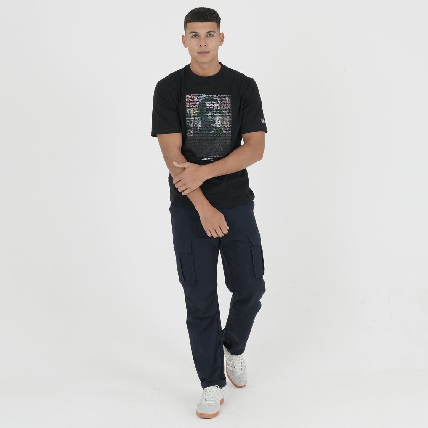 Peaceful Hooligan Wonderwall T-Shirt Black