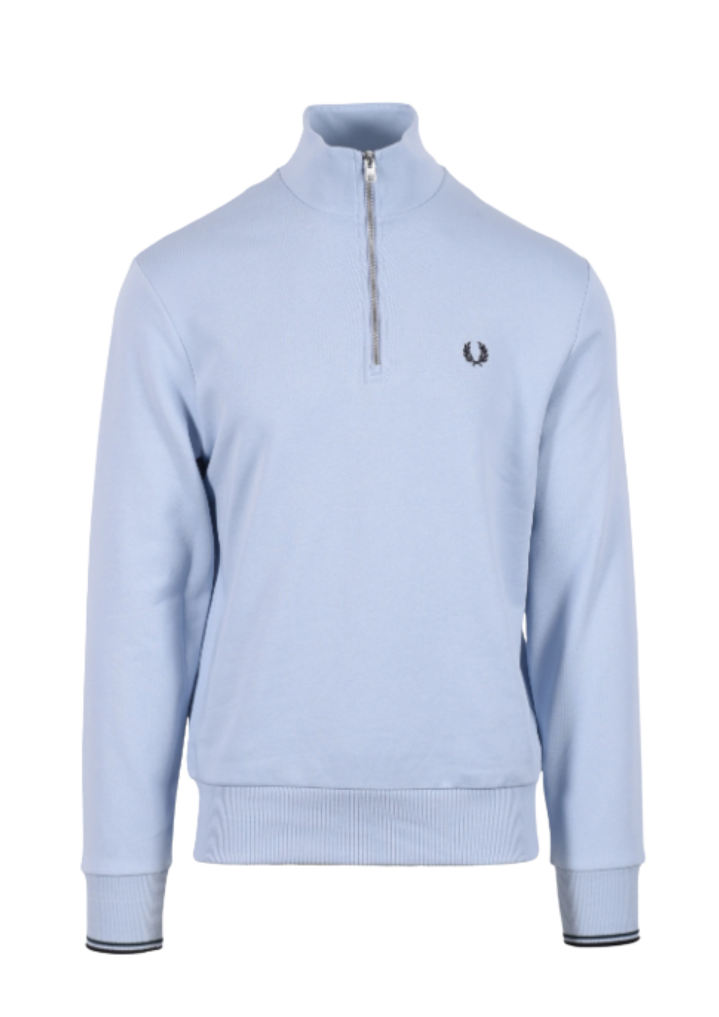 Fred Perry Light Smoke Quarter Zip