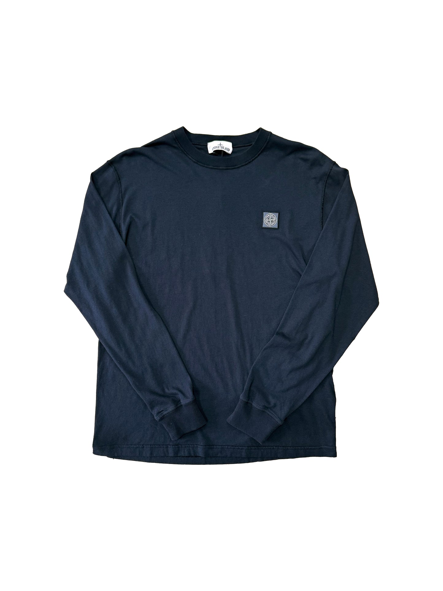 Stone Island Navy Long Sleeve T Shirt