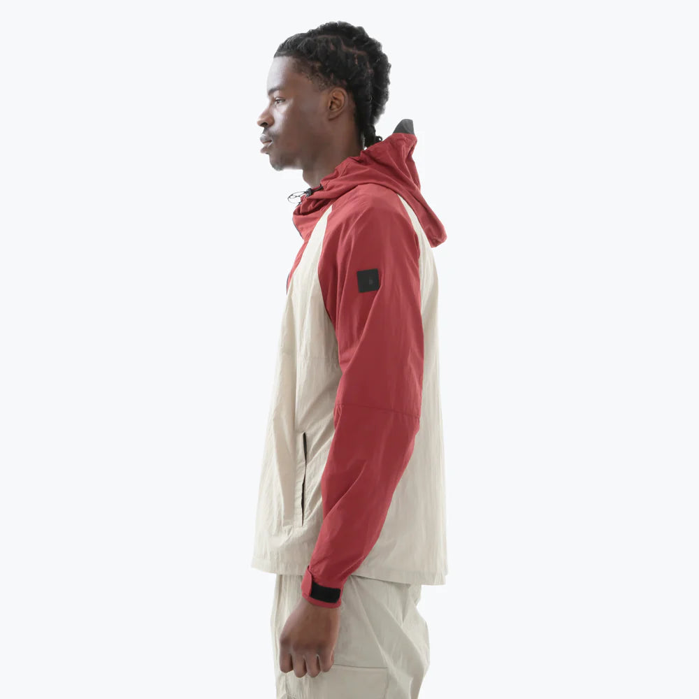 Stone/Dark Red Sonic Jacket