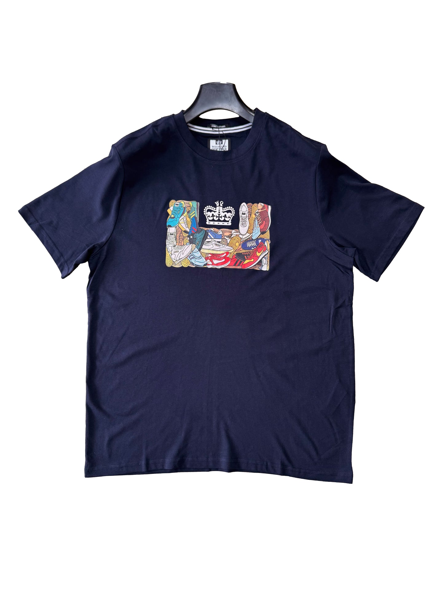 Weekend Offender Darblay Navy T-Shirt