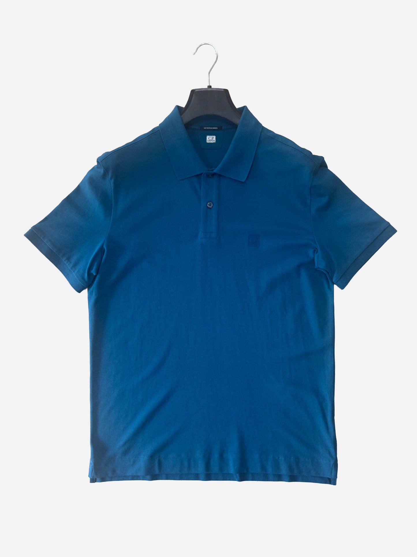 CP Company Polo Shirt Cyan