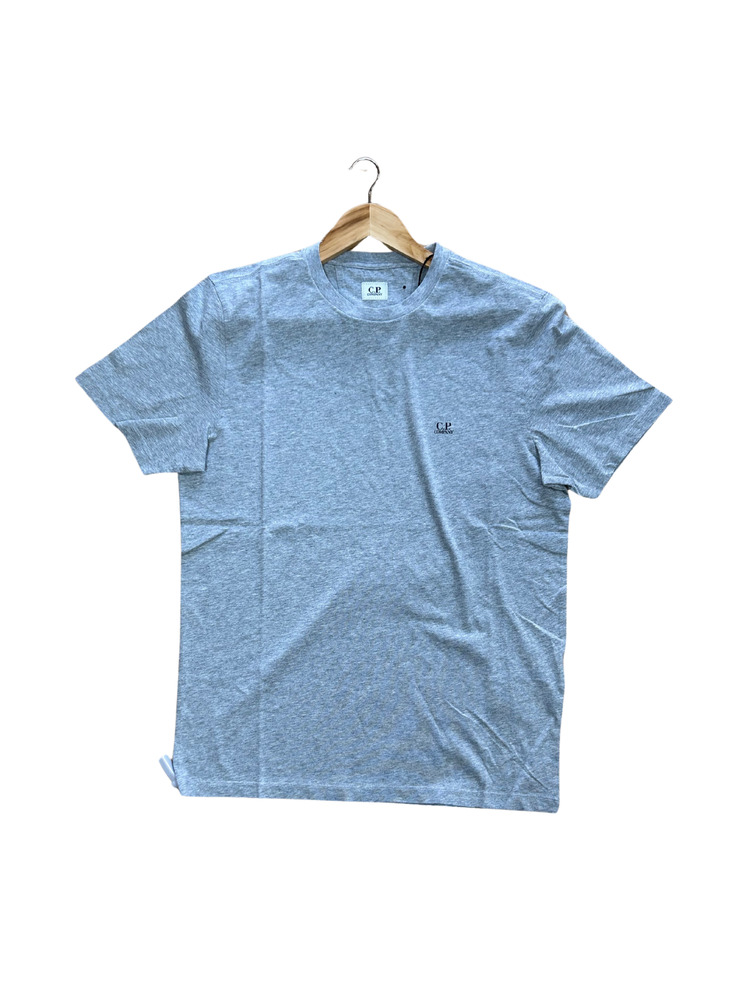 CP Company Grey Logo T Shirt