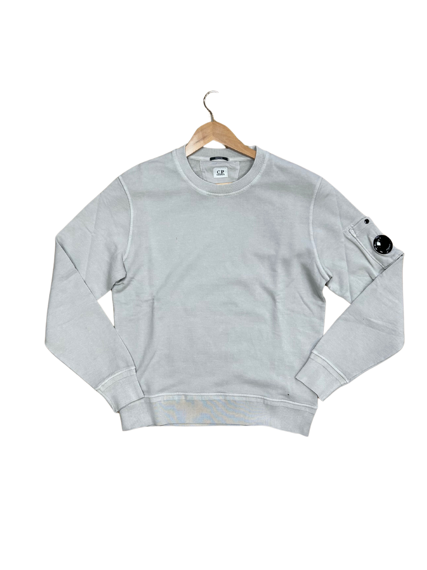 CP Company Resist Lens Grey Sweatshirt