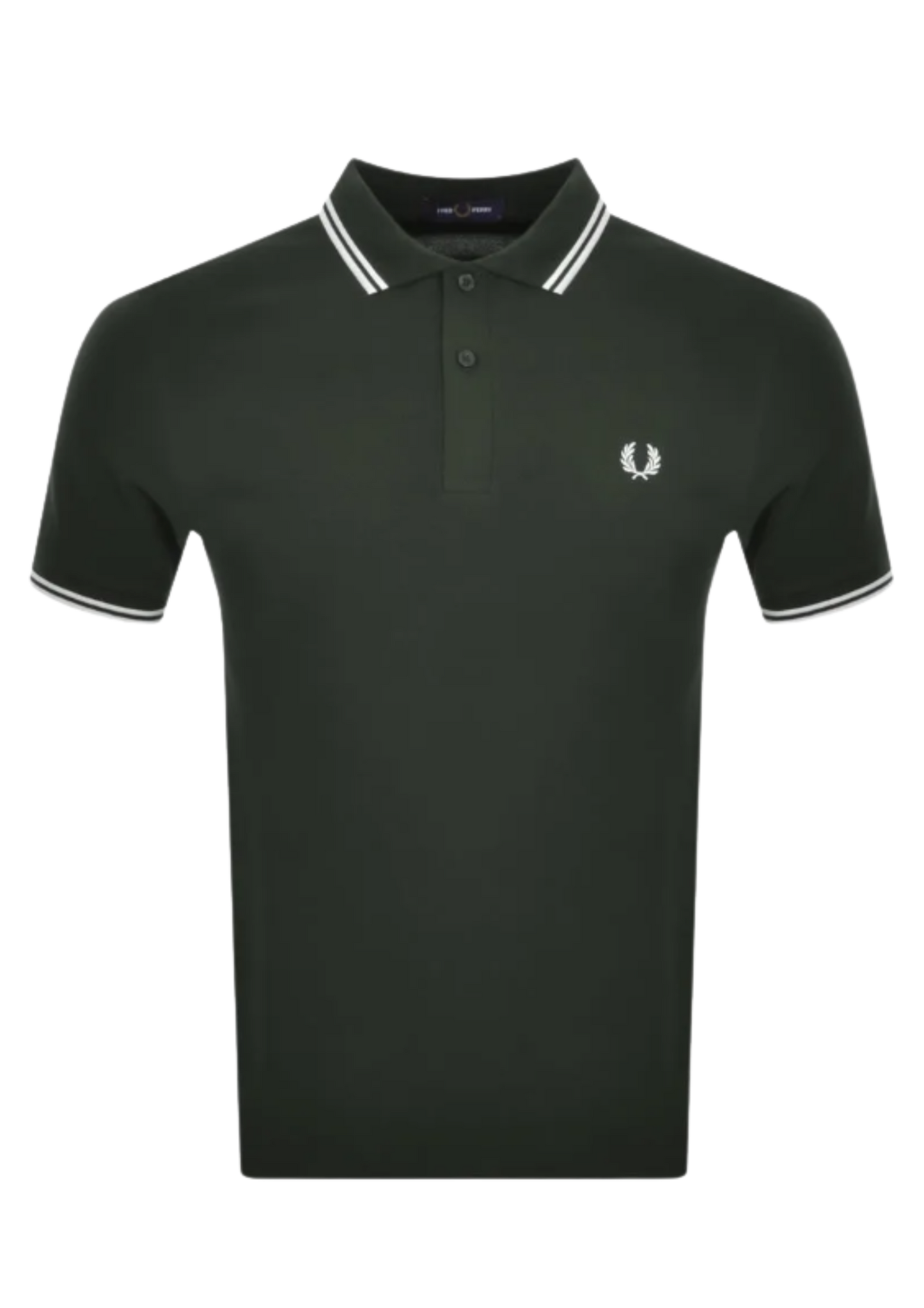 Fred Perry Green Cuff Polo