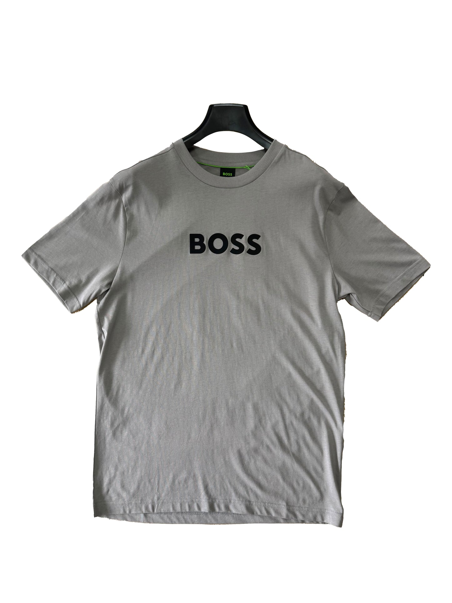 Boss TS_ Logo T Shirt Grey