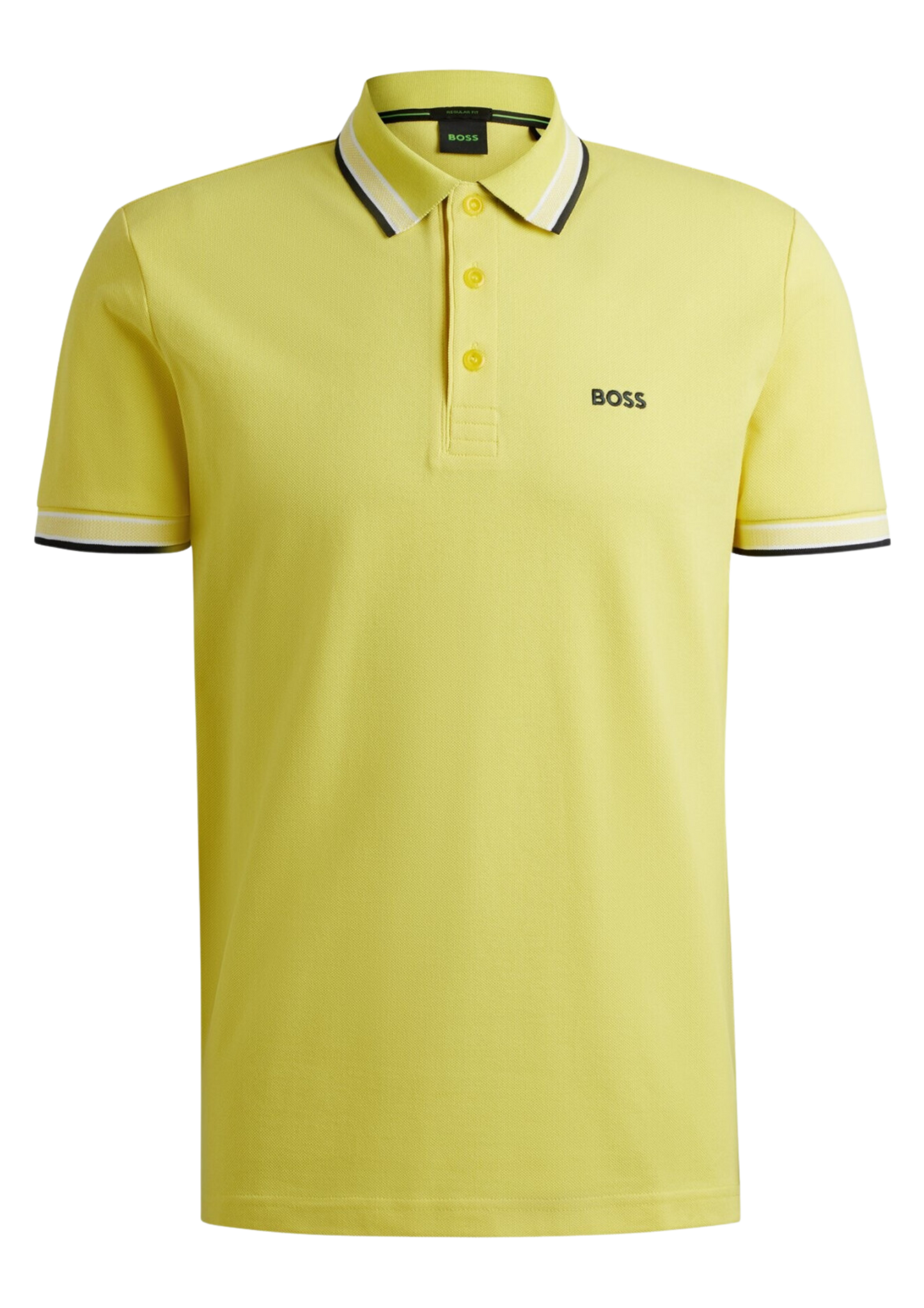 Boss Paddy Lime/Black Polo