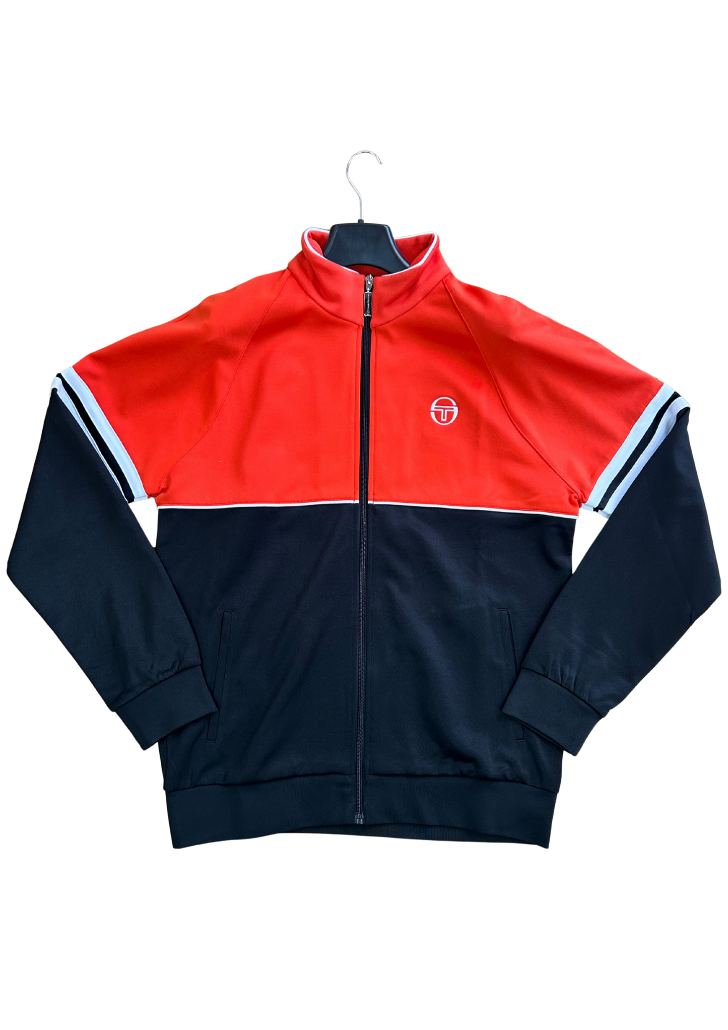 Sergio Tacchini Orion Track Jacket Tango / Black