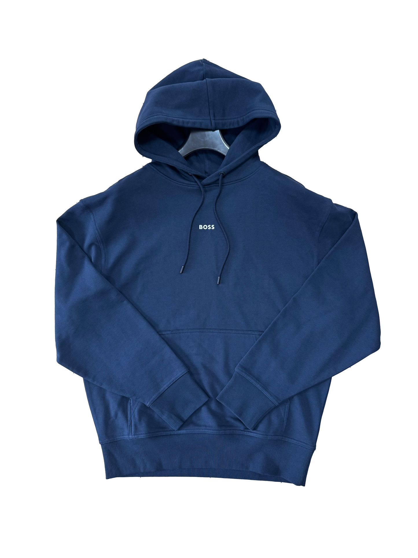 Boss WeSmallhood Hoody Navy