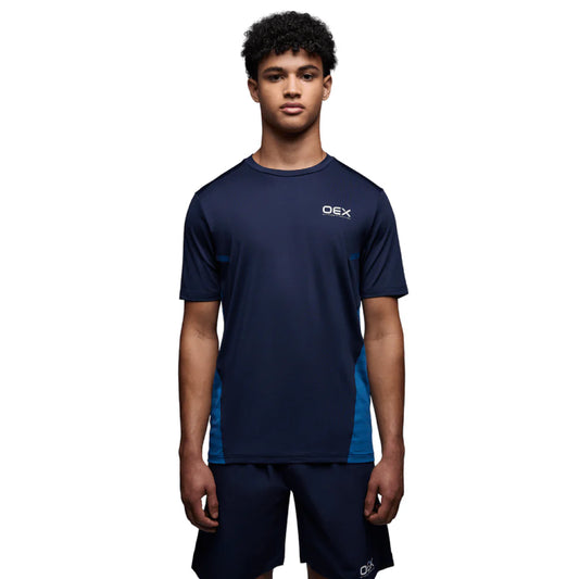 OEX Flash 2.0 Navy T Shirt