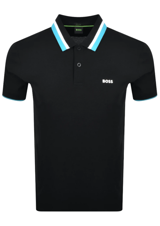 Boss Paddy AP Heritage Black Polo
