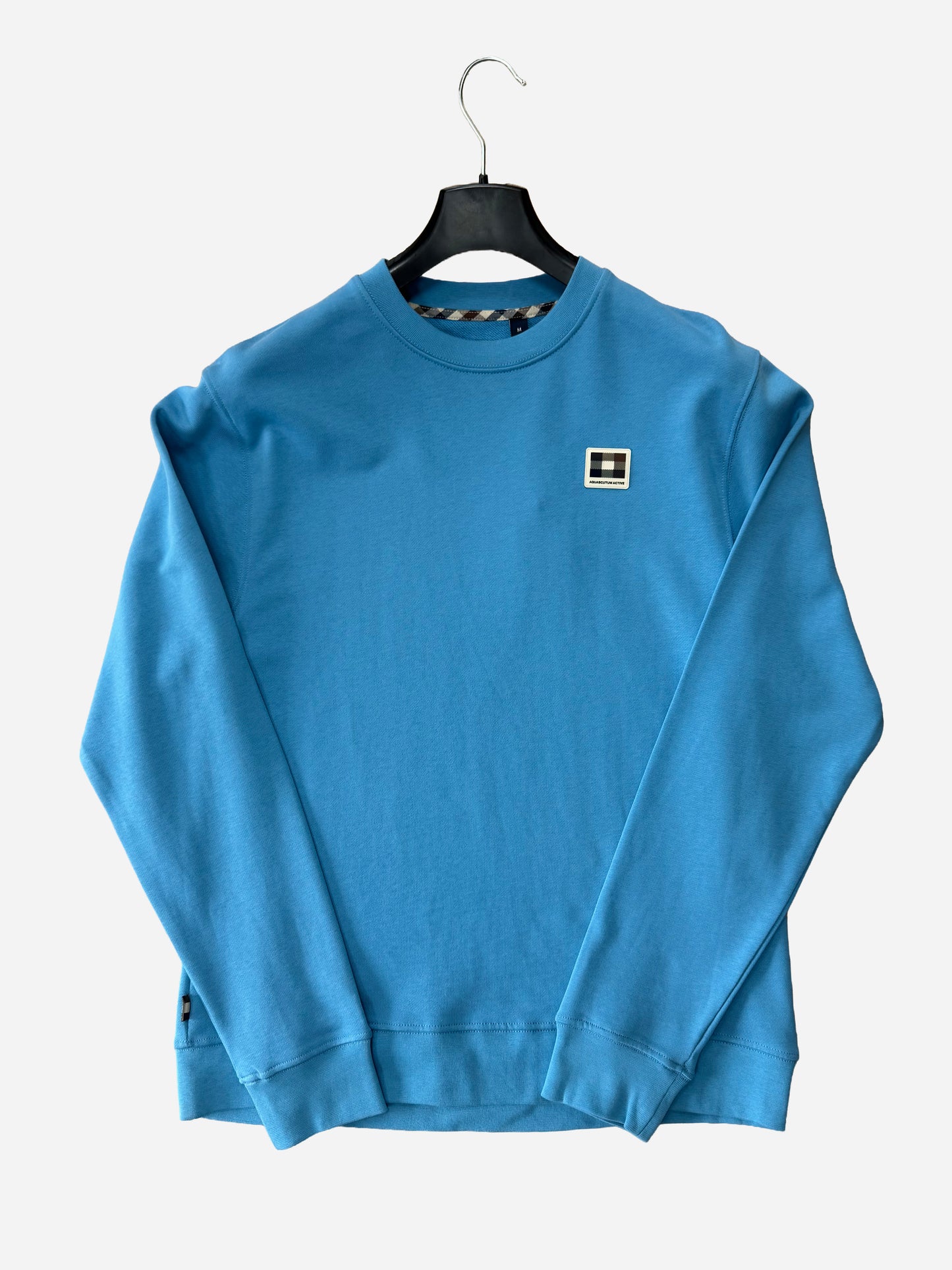 Aquascutum Badge Crewneck Blue