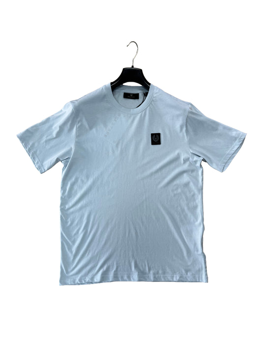 Belstaff Phoenix Patch Monkford Short Sleeve T-Shirt Deep Sky