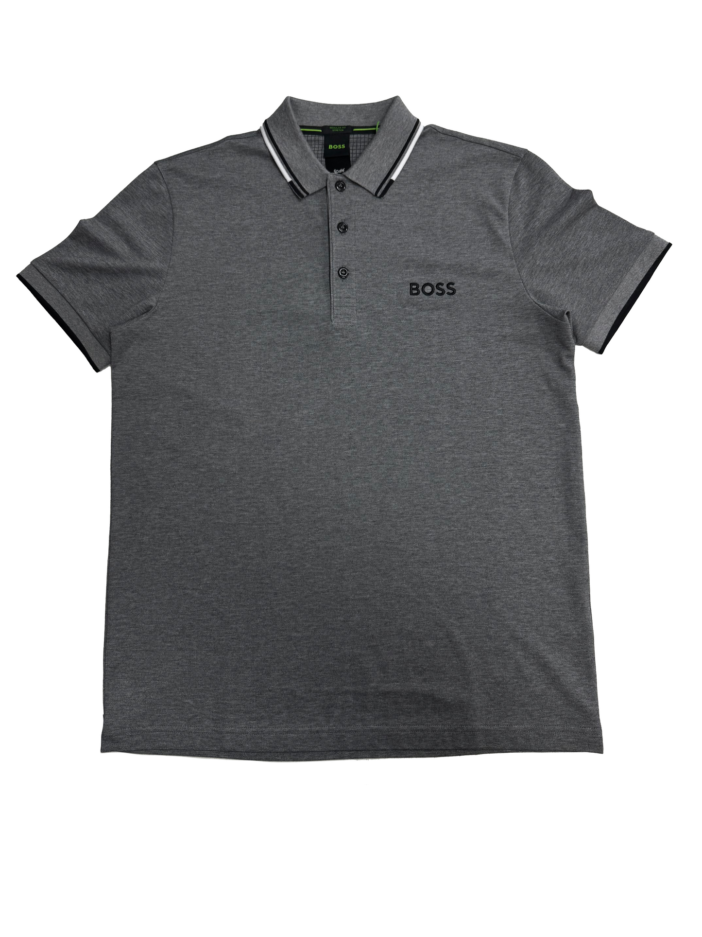 Boss Paddy Pro Charcoal Polo