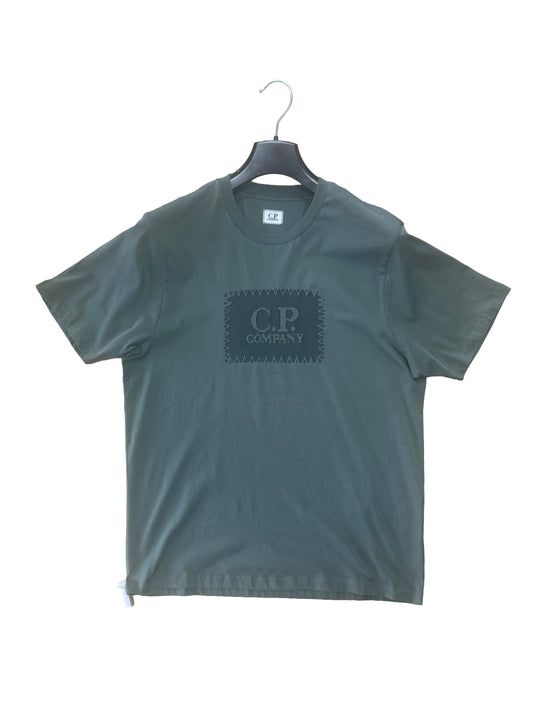 CP Company Jersey T Shirt Green