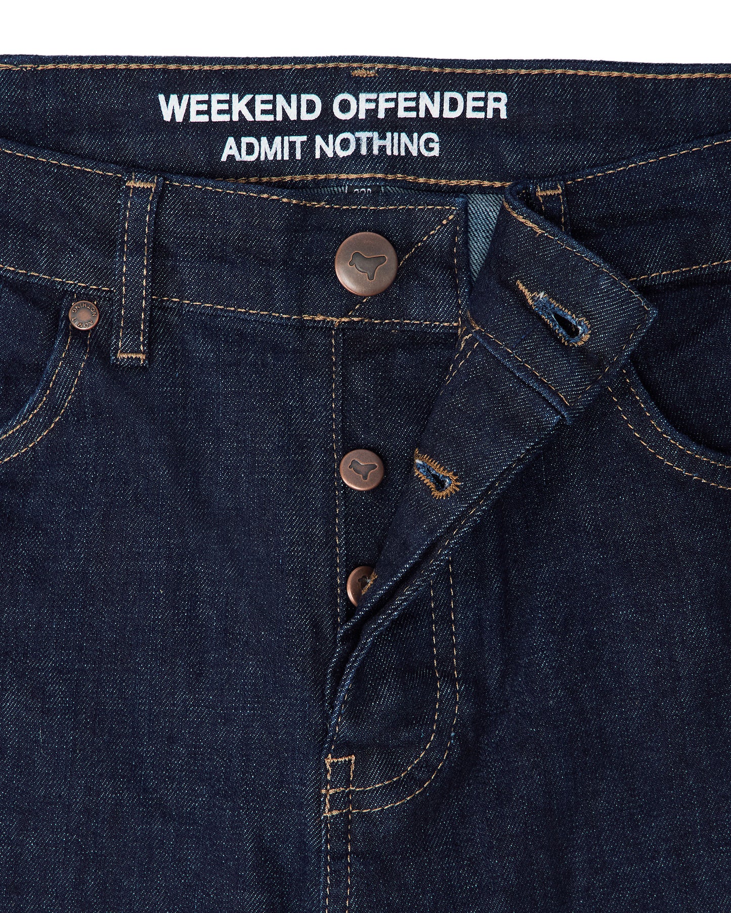 Weekend Offender Tapered Dark Rinsed Jeans