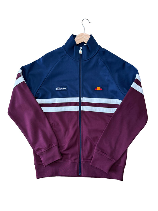 Ellesse Rimini Track Jacket Burgundy / Navy