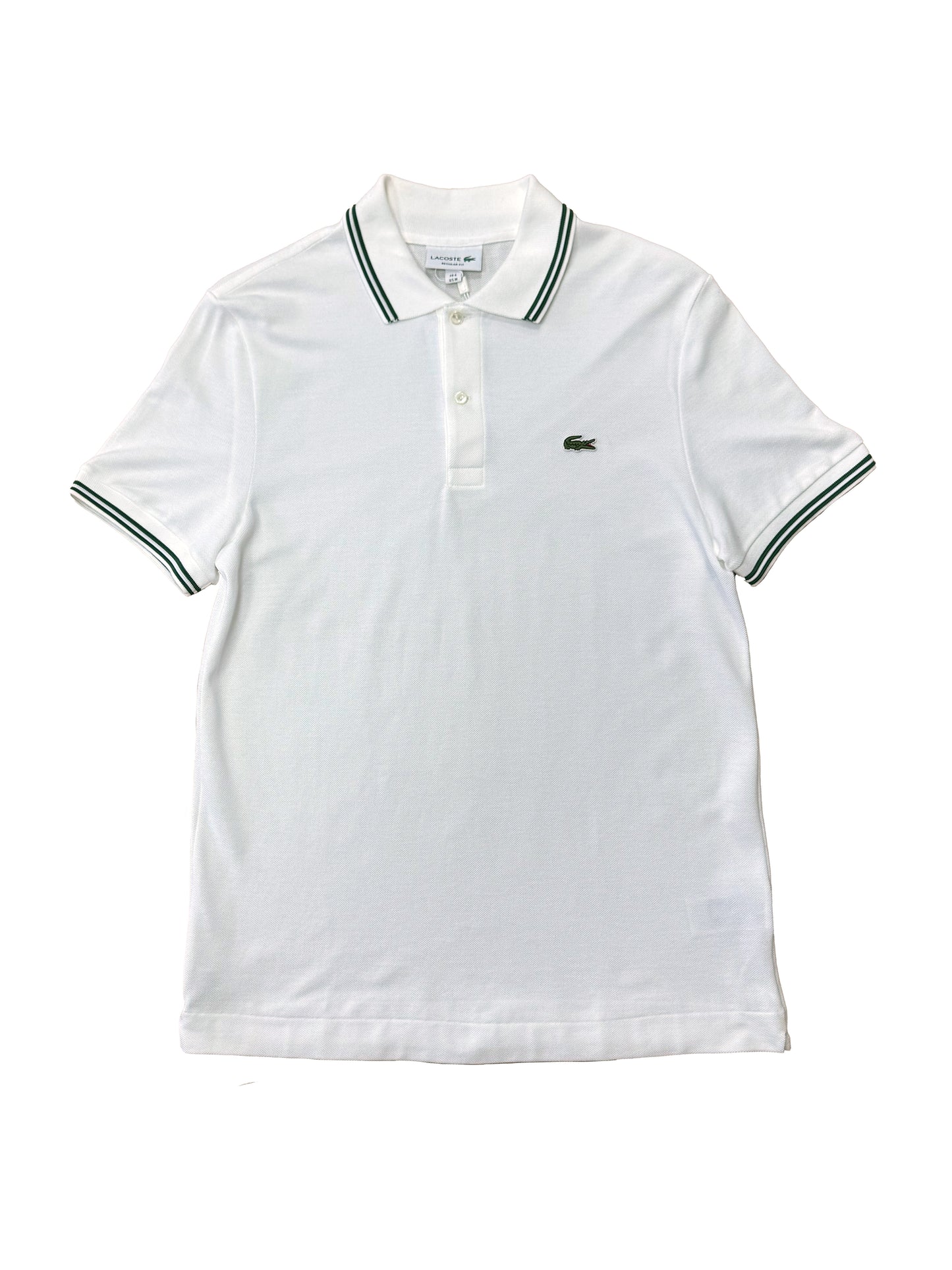 Lacoste Green/White Polo