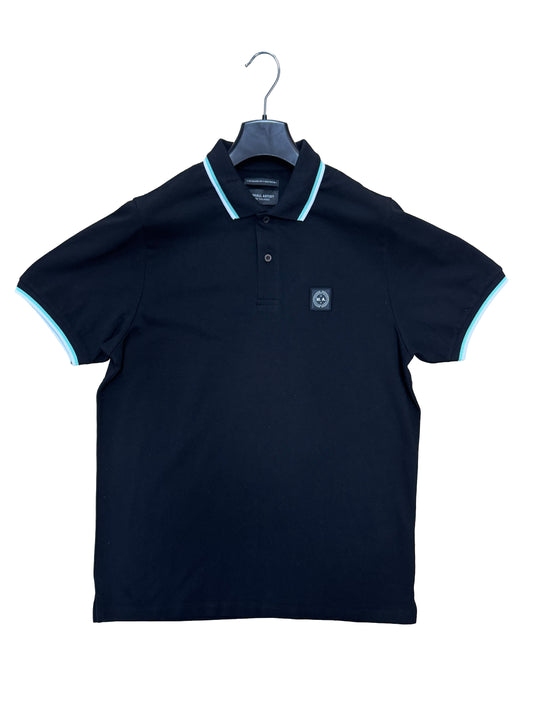 Marshall Artist Tipped Polo Black