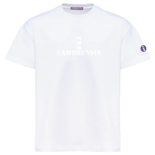 Cambrensis Merthyr Vale T-shirt in Snow White