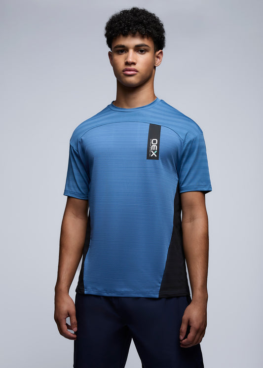 OEX Piton T-Shirt Soft Blue