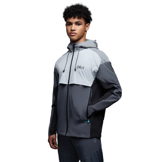 OEX Repel 2.0 Track Jacket Charcoal/Grey
