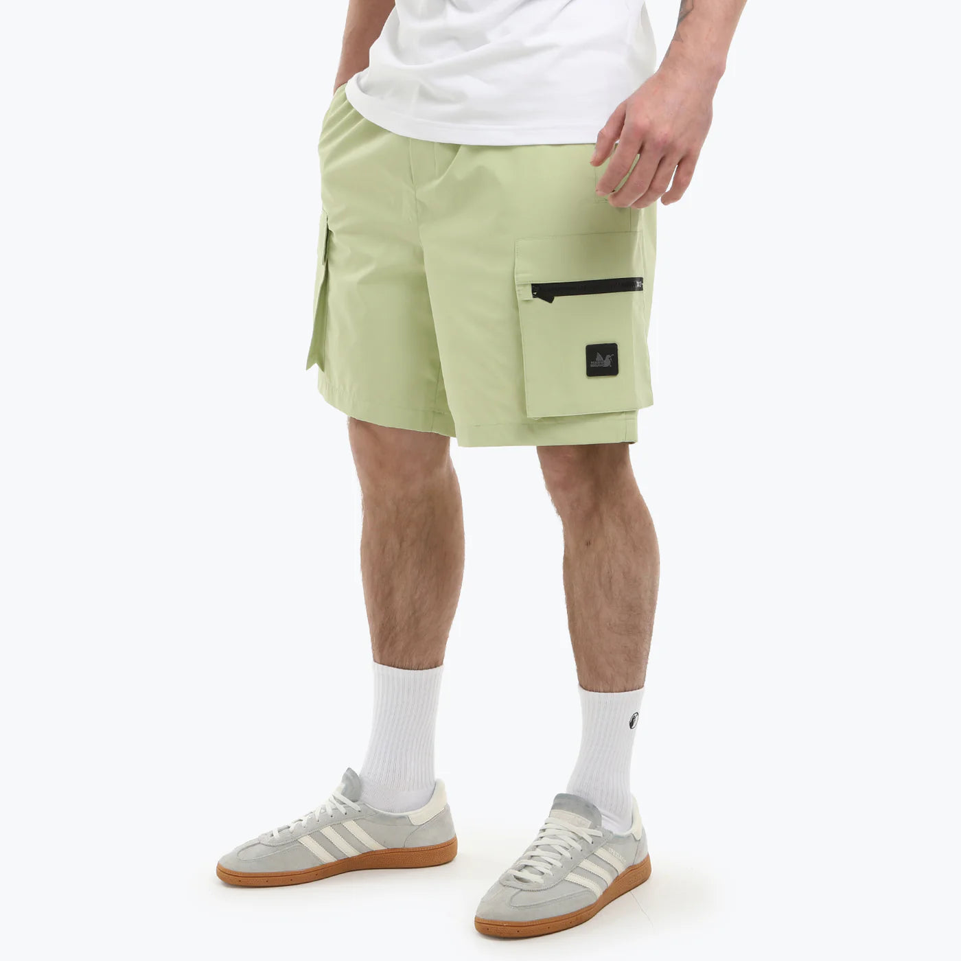 Peaceful Hooligan Drop Shorts Lime