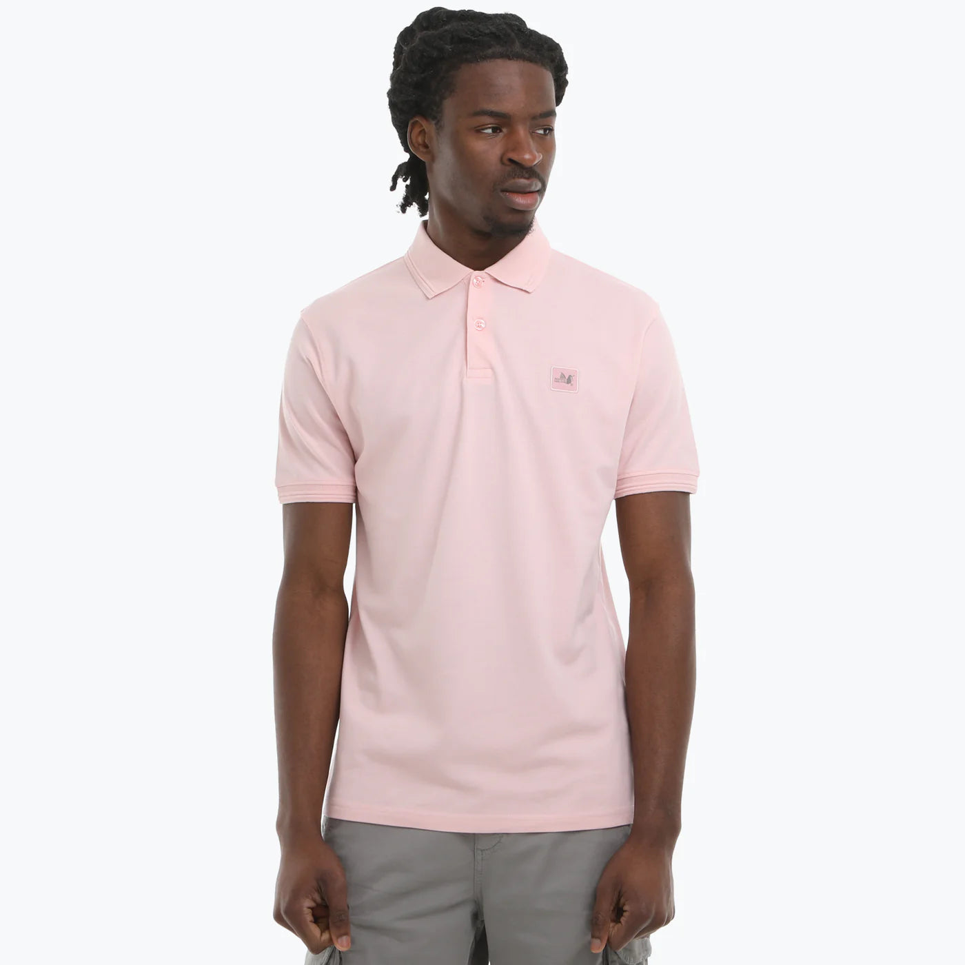 Peaceful Hooligan Grind Polo Pale Pink
