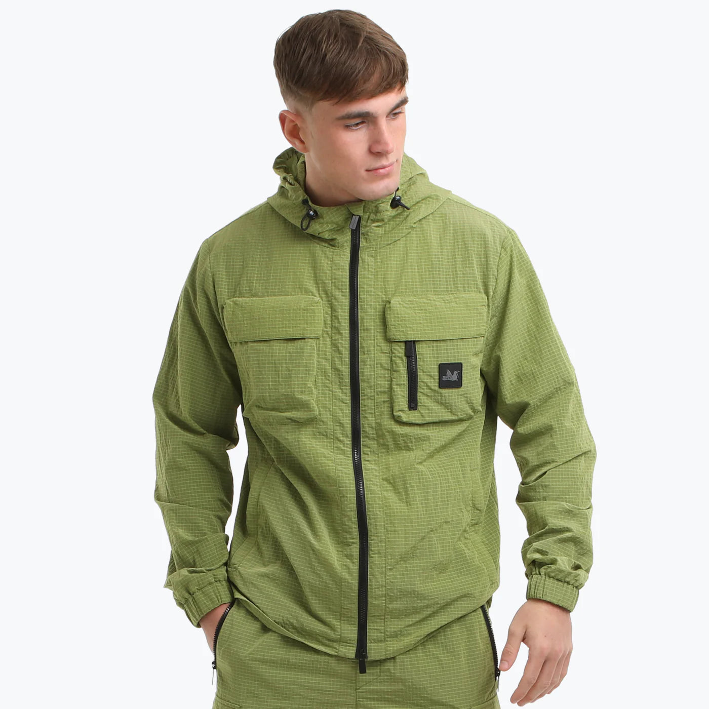 Peaceful Hooligan Latch Jacket Lime