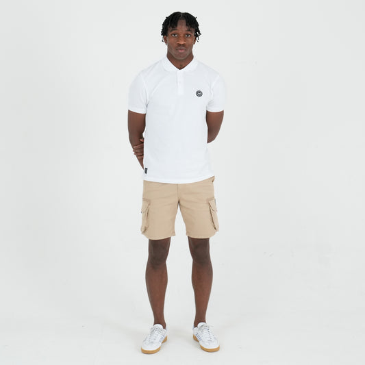 Peaceful Hooligan Bunker Shorts Stone