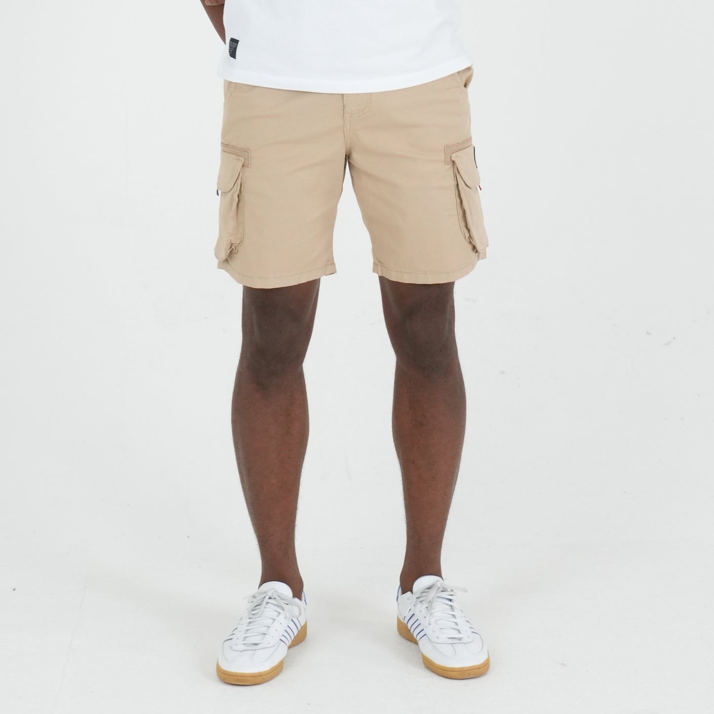 Peaceful Hooligan Bunker Shorts Stone