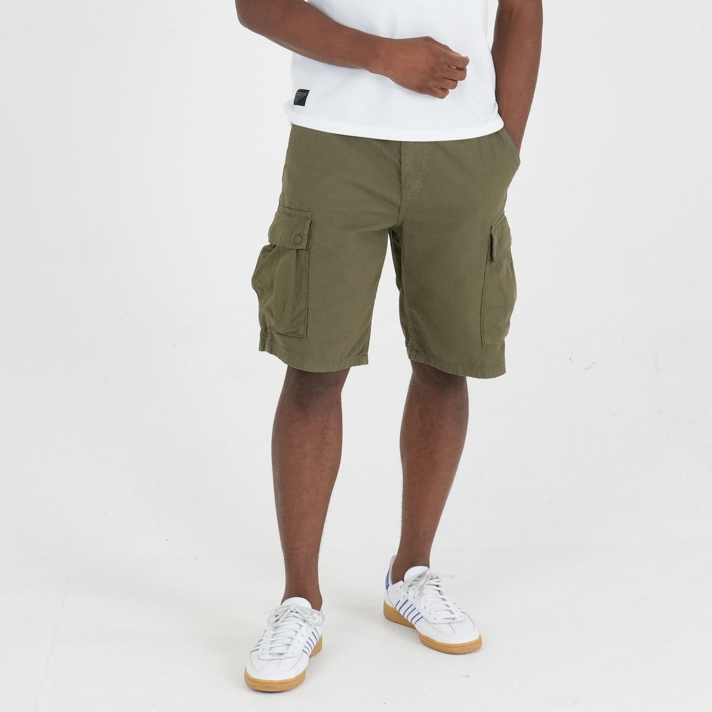 Peaceful Hooligan Container Shorts Dark Olive